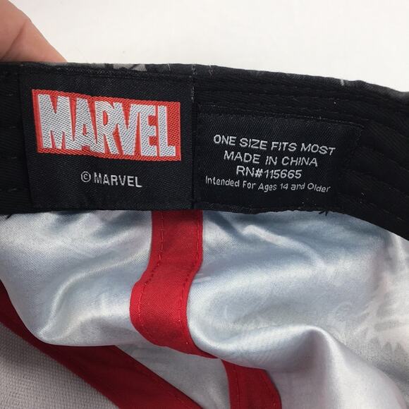 Marvel Comics Deadpool Snapback Trucker Hat Cap - Picture 5 of 15